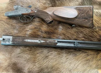 Müüa hästi hoitud sileraudne jahipüss