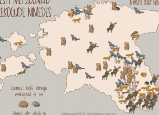 Keskkonnaagentuuri kaardilt leiab looma nimega kohanimed