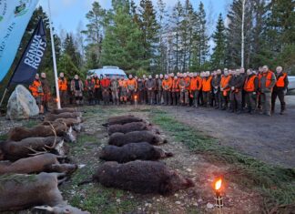 Jahimehed ja maaomanikud pidasid Saaremaal ühisjahti