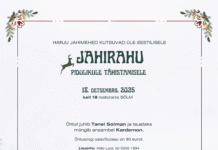 Jahirahu tähistamine 2025