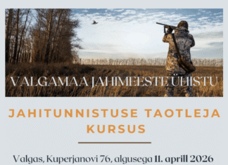 Aprillis algab jahikursus Valgas