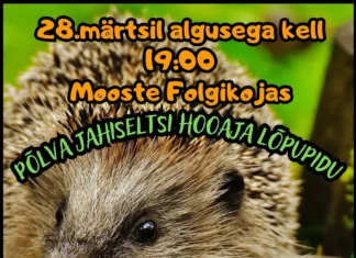 Põlva Jahiseltsi hooaja lõpupidu – 28. märtsil Moostes