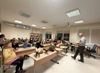 Lastega loodusesse: Kullamaa Keskkooli õpilased tutvusid looduse ja loomadega