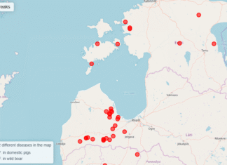 Katk möllab Eesti eri otstes