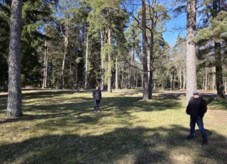 Vaatasime üle jahimeeste pingi asukoha