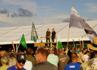 GALERII: Rongkäikuga avati jahimeeste ja kaitseliitlaste kokkutulek