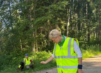 SAK-i otsingukoerte tööpäev Tamsalus