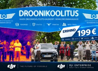 Huvilised saavad osaleda droonikoolitusel