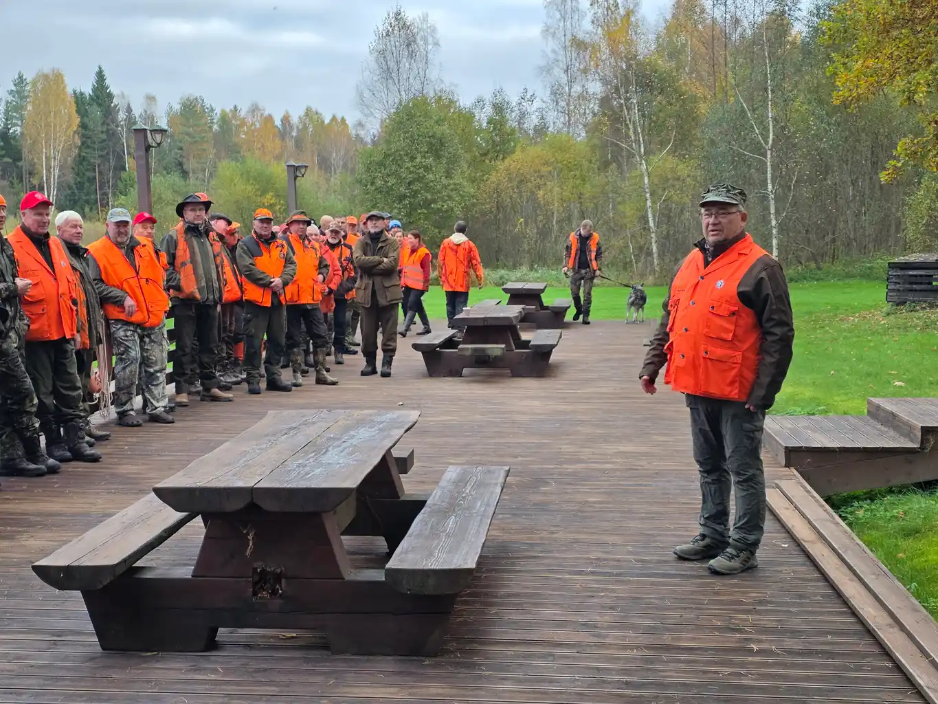 Hommikune rivistus. Foto: EJS